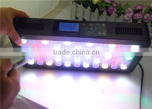 Dimmable led aquarium light 165w full spcetrum aquarium lights for saltwater reef tank