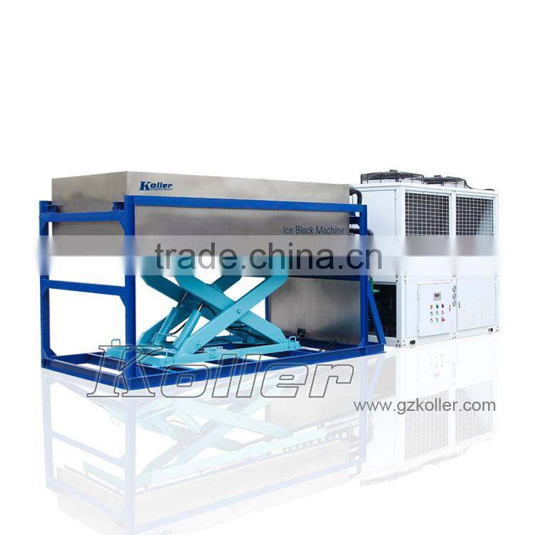 6TPD Koller Direct Cooling industrial ice block making machine for cooling drinks