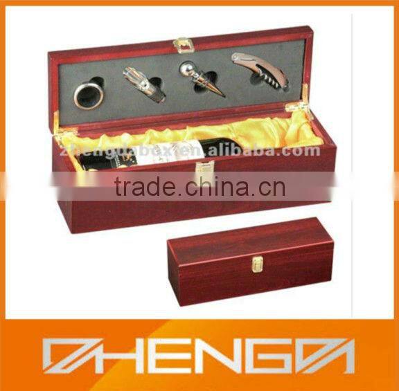 High quality customized Custom Make Antique Old Wooden Wine Boxes for Sale