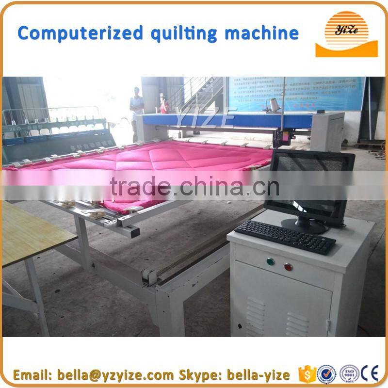Head quilting sewing machine quilt mattress machine