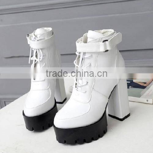 high platforn boots women shoes winter designs 2017 PF4421