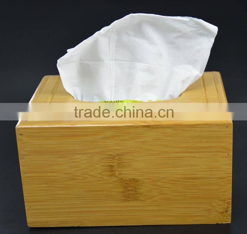 BH008/Bamboo Collection Standing Paper Towel Holder