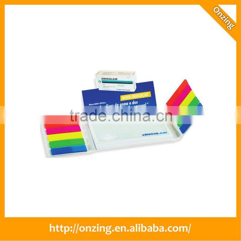 Onzing cute colored paper writing memo pad manufacturer