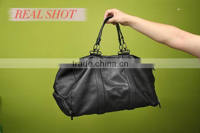 5857-2 2016 Wholesale Unisex leather handbags leather travel bag bolsas