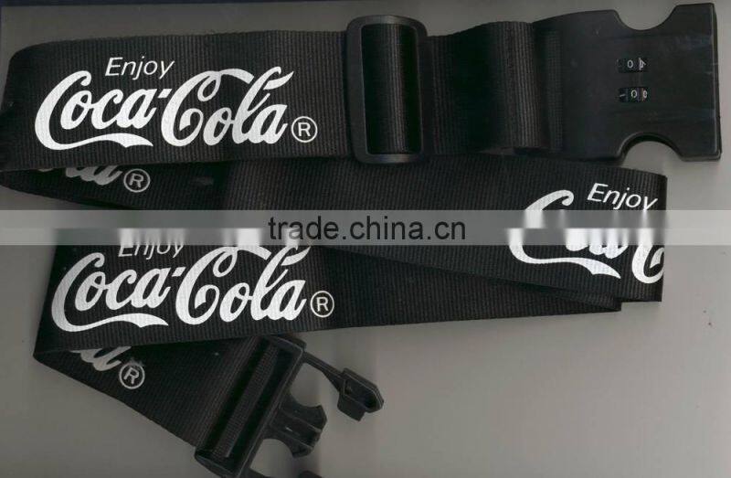 Cheap and Adjustable Promotional Tsa Luggage Belt/Strap