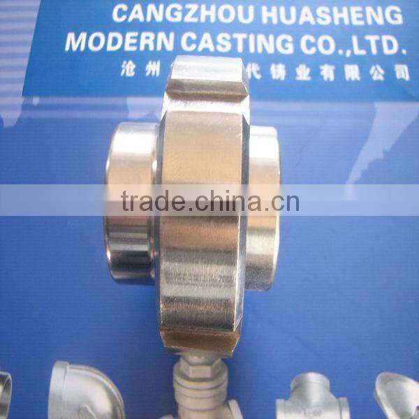 stainless steel casting union