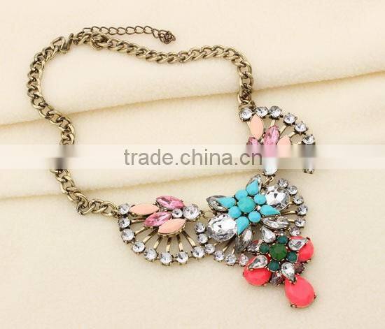 New Fashion Collar Vintage Pendant Statement Necklace Women Necklaces & Pendants Fashion Necklaces for Women 2014