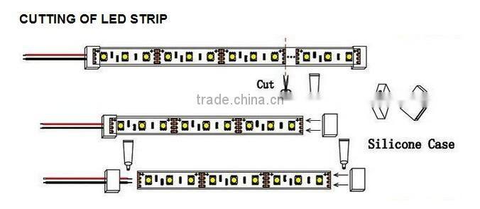 RGB Dream Color 72w 12v IP65 Waterproof SMD5050 Flexible LED Ribbon Light + RGB IR Remote controller + 12V Adapter + Accessories