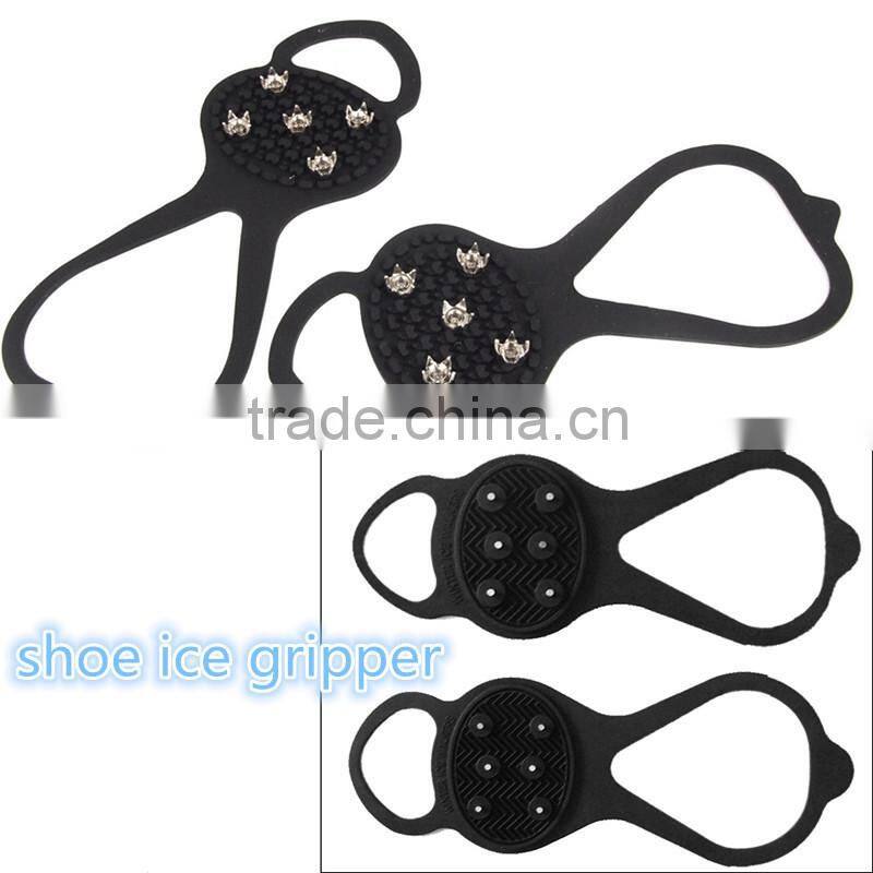 2015 High quality saled best eco-friendly four size shoe ice gripper for keeping safe