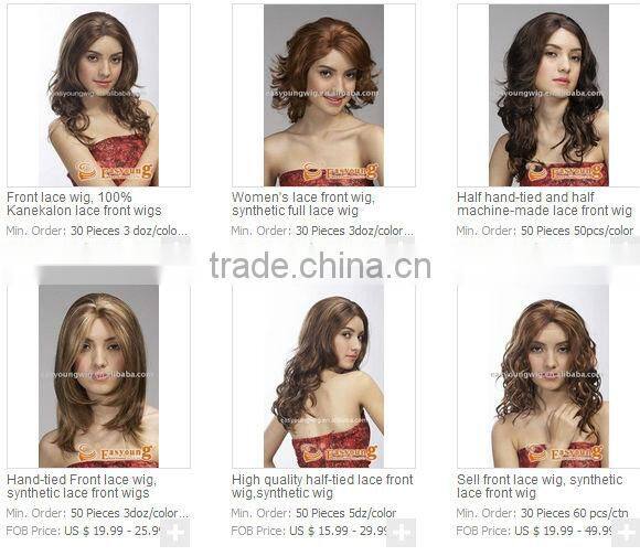 Brown Synthetic Lace front wigs,synthetic wig, front lace wig