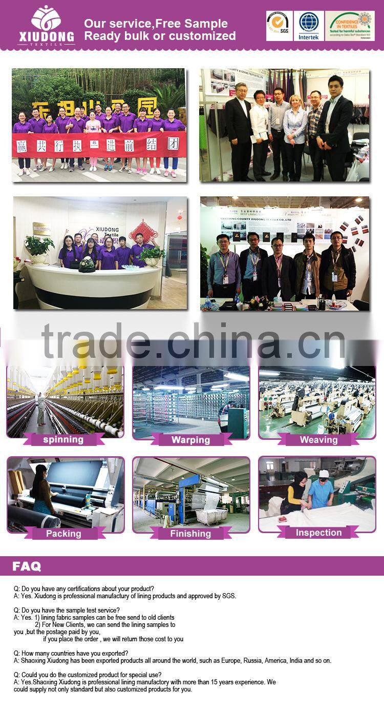 100% polyester 190T 210T taffeta leopard printed fabric for lining /printing fabric for suit dress bag inner fabric