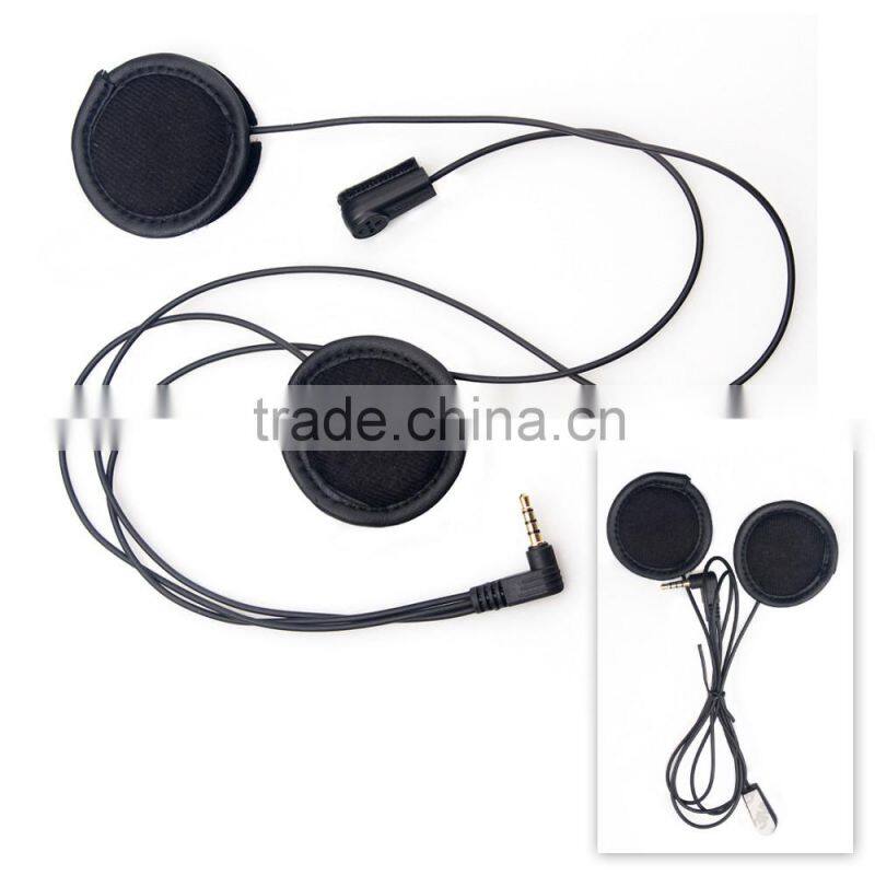 2016 updated soft Earphone! 2 pcs V4 Motorcycle Helmet Bluetooth Intercom Headset with FM for 4 Riders 1200m Wireless Interphone