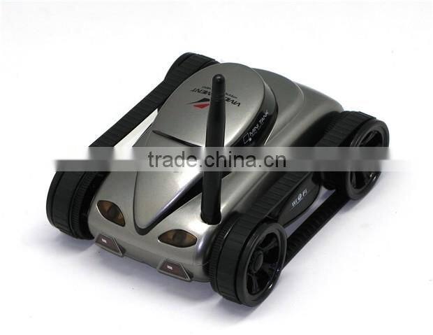 Mini i-Spy 4CH RC Tank WiFi FTV Car Android/IOS Controled WiFi Camera Remote Control Tank