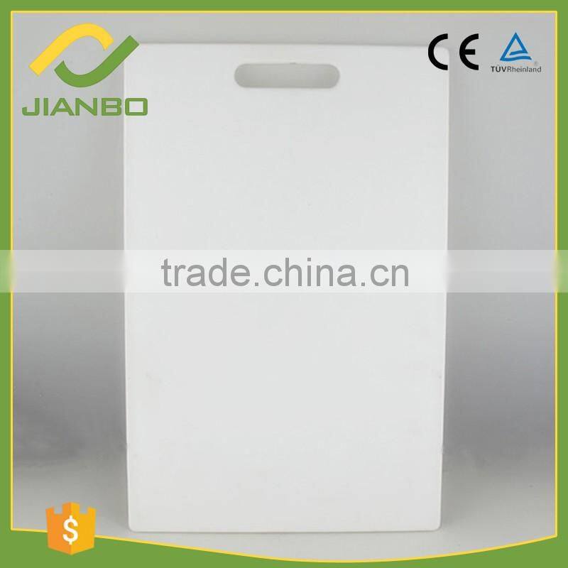 White Plastic Pp ECO Food Grade / Level Chopping Board Cutting Block For Cooking