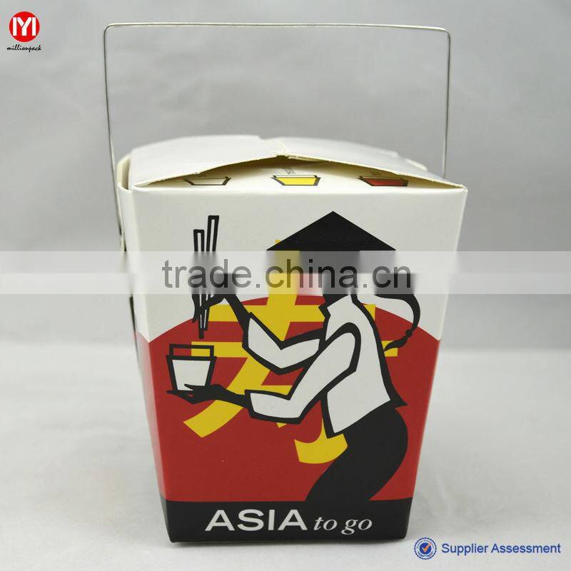 white cardboard disposable noodle box