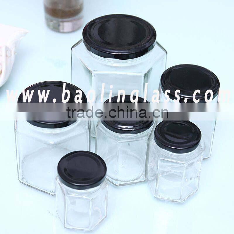 Flat Drum 50ml Small Glass Spices Jars