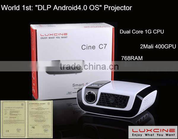 New arrival !!! C7 1080P 100Hz LED mini pocket projector