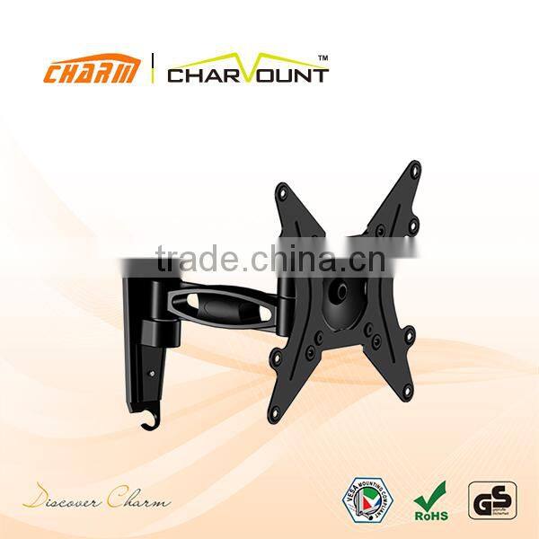 lcd tv wall bracket for 17"-42", VESA 200x200mm full motion tv mount