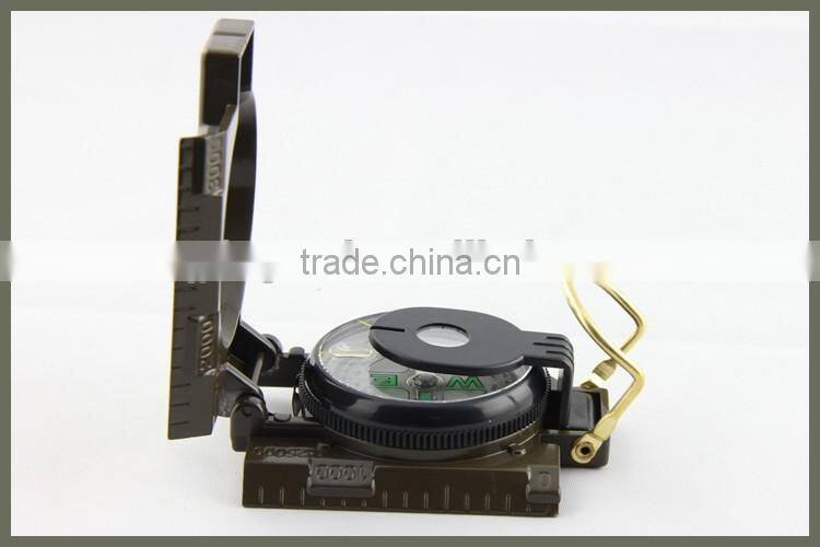 New Acrylic Map Compass with Mirror outdoor hunting fishing compass good products