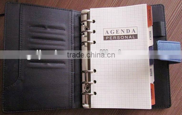 a5 leather organizer planner agenda notebook