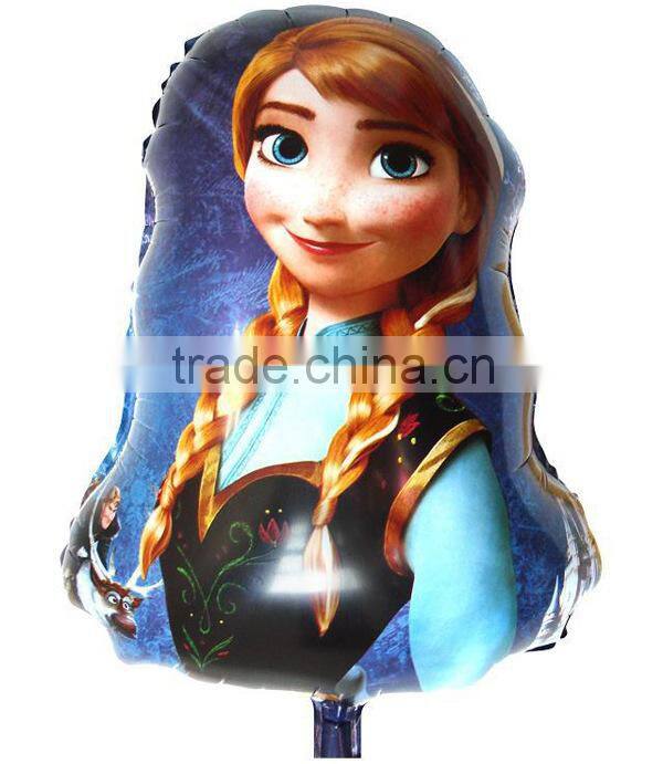 Most fashion cartoon baby helium balloon,16 inches printed balloon, inflatable custom frozen balloon