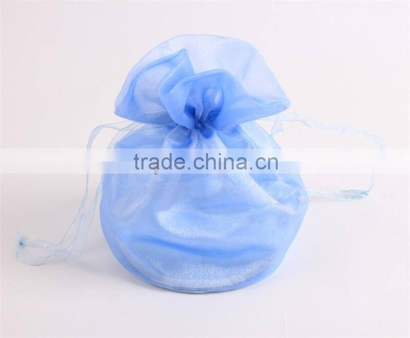 Custom printed drawstring organza gift bags
