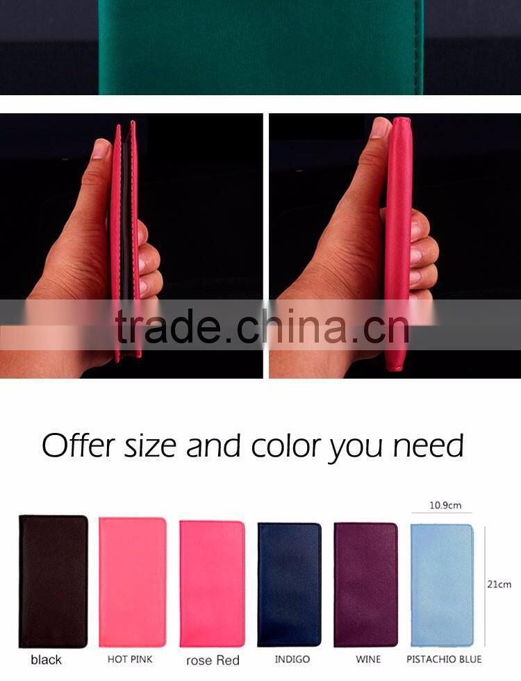 Custom cheap leather passport holder passport holder wholesale
