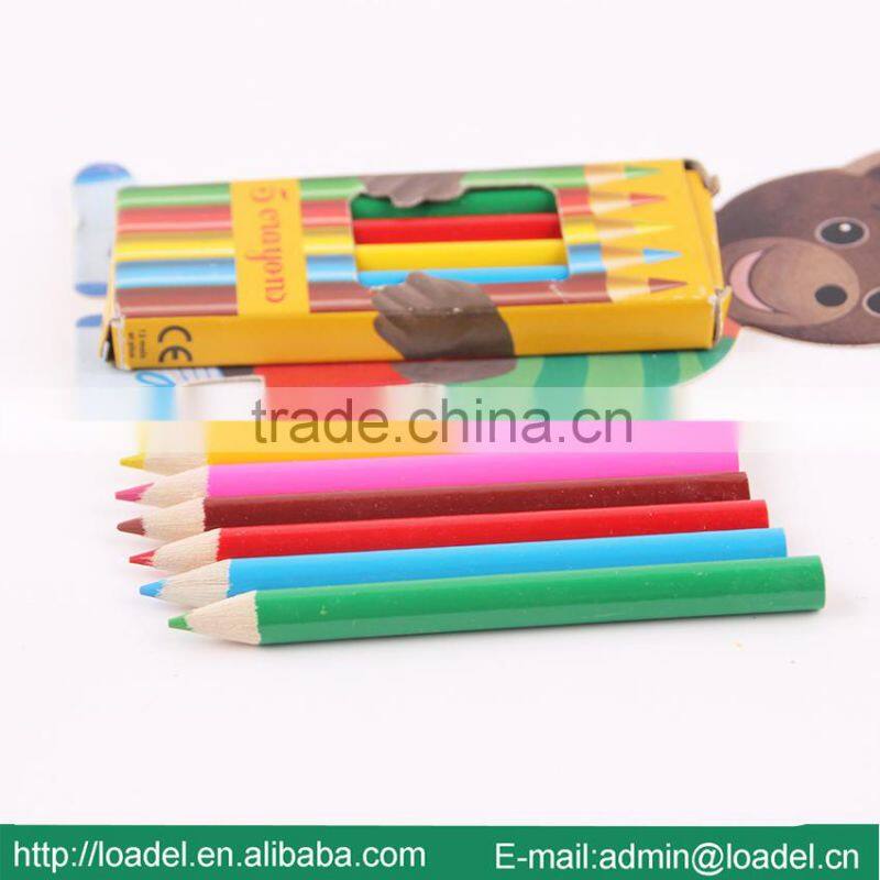 Full color 5pcs 3.5" pencil set