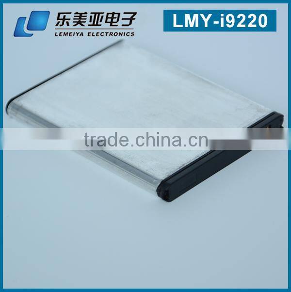 li ion 3.7v battery, rechargeable batteries for samsung, i9220 3200mah lithium phone batterty
