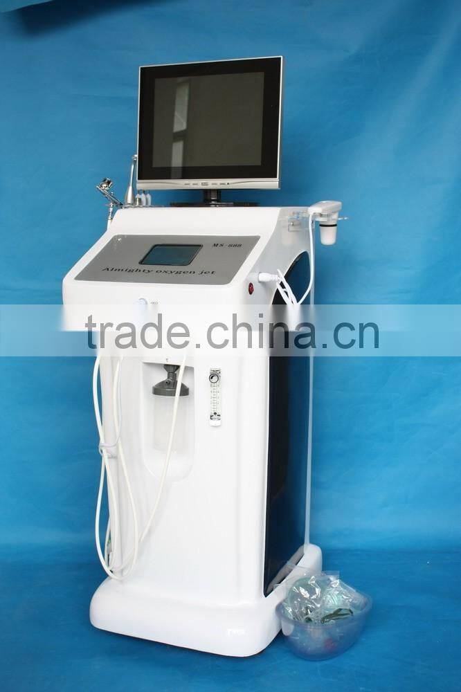 Fast Effection oxygen Jet Peel Beauty Machine with popular design