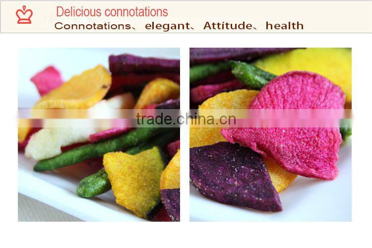 dried vegetables chips