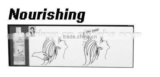 Permanent hair straightening cream with bio keratin / straightening essence