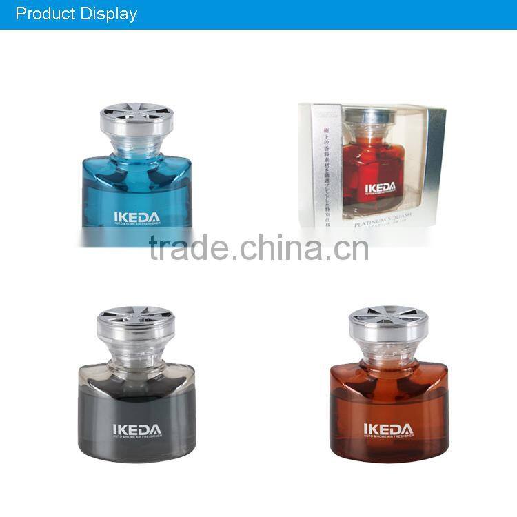 Gift items low cost car air freshener glass bottle