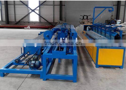 Playground basketball field fencing making machine PLC chain link fence weaving machine