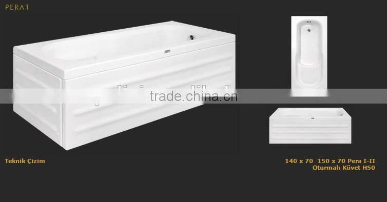 bathtub making material white ABS PMMA acrylic sheet