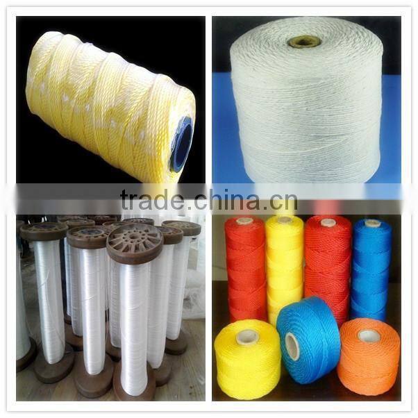 China factory supplied pp raffia yarn twine twisting machine for sale