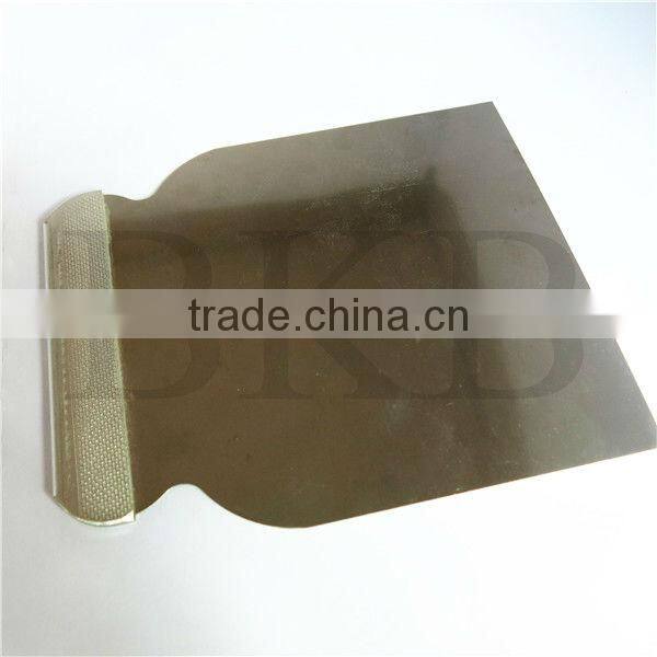 4 inch stainless steel mini putty knife with aluminium handle