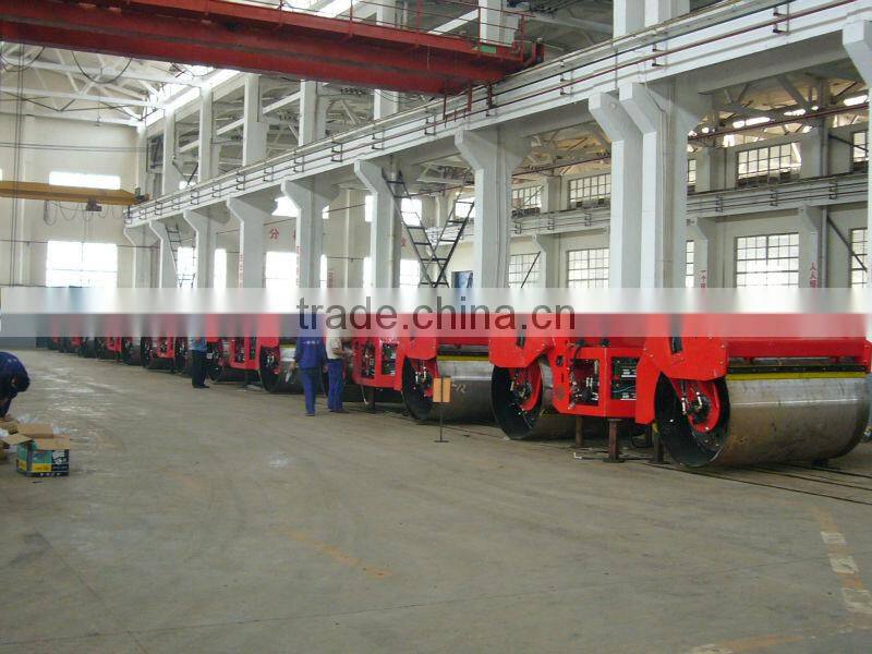 10 ton road roller, double drum road roller made in China