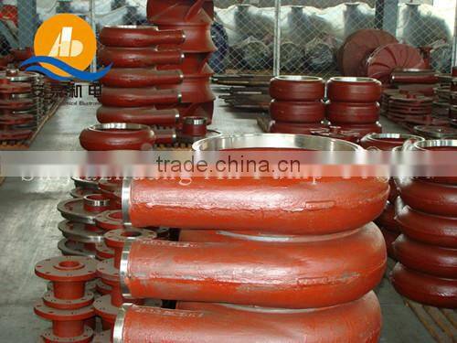 Hard metal volute liner