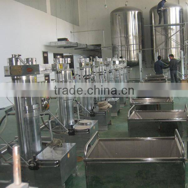 peanut oil hydraulic press machine with high efficiency and low cost