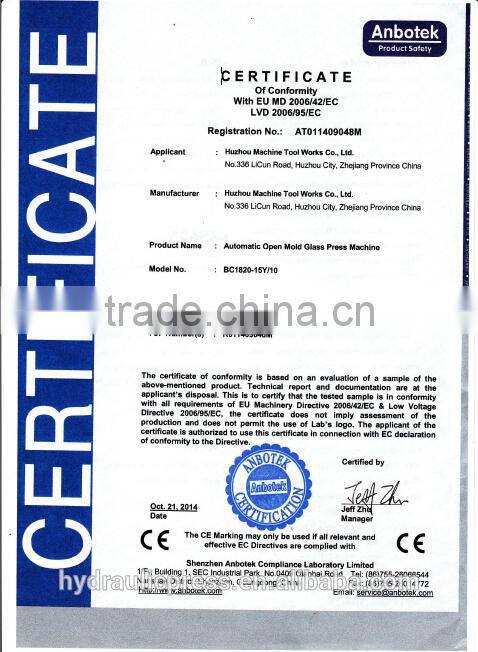 Glass Production Machinery