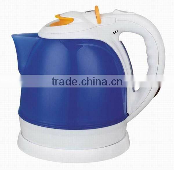 1.5L Hot Sale Plastic Electric Water Kettle ,Colorful,CE cert ,low price