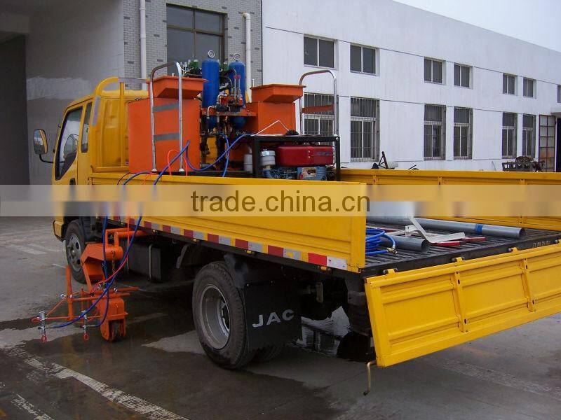 GD18L-2 Double cylinders truck-mounted cold paint road marking machine