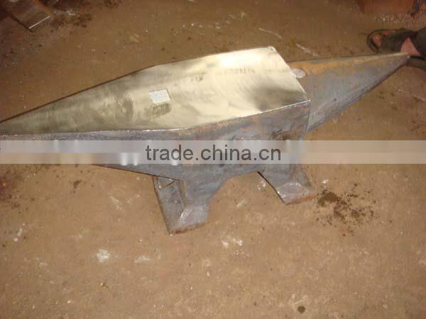 100kg double horn casting steel anvil