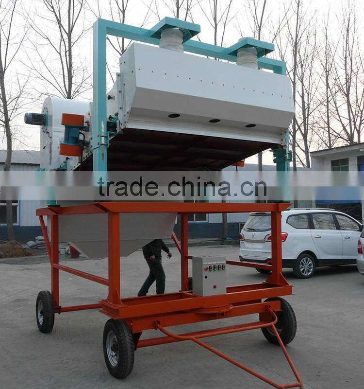 Complete sets of mobile grain quinoa cleaning machine