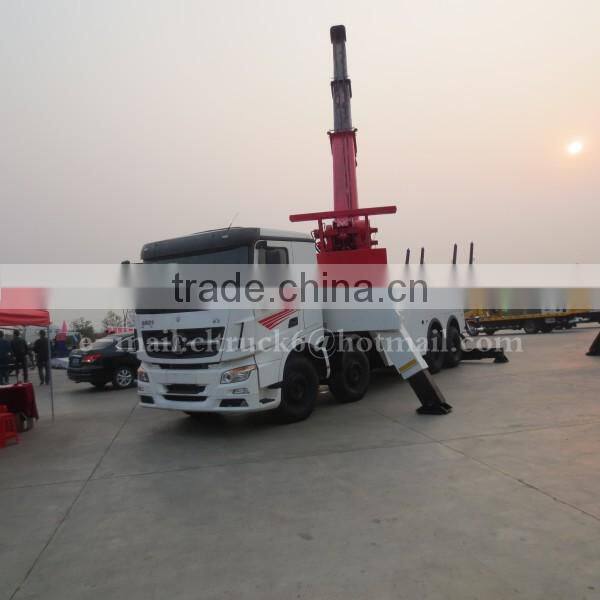 8*4 North Benz Heavy Duty Rotating Wrecker 30Ton