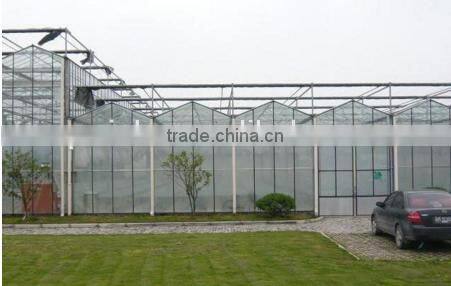 easy installed galvanized tunnel single span farm greenhouse for sale