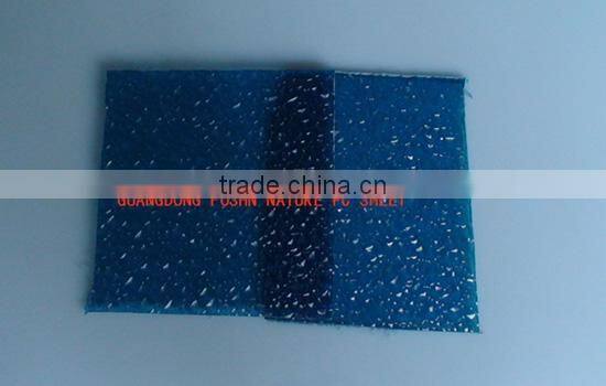 foshan diamond polycarbonate embossed sheet
