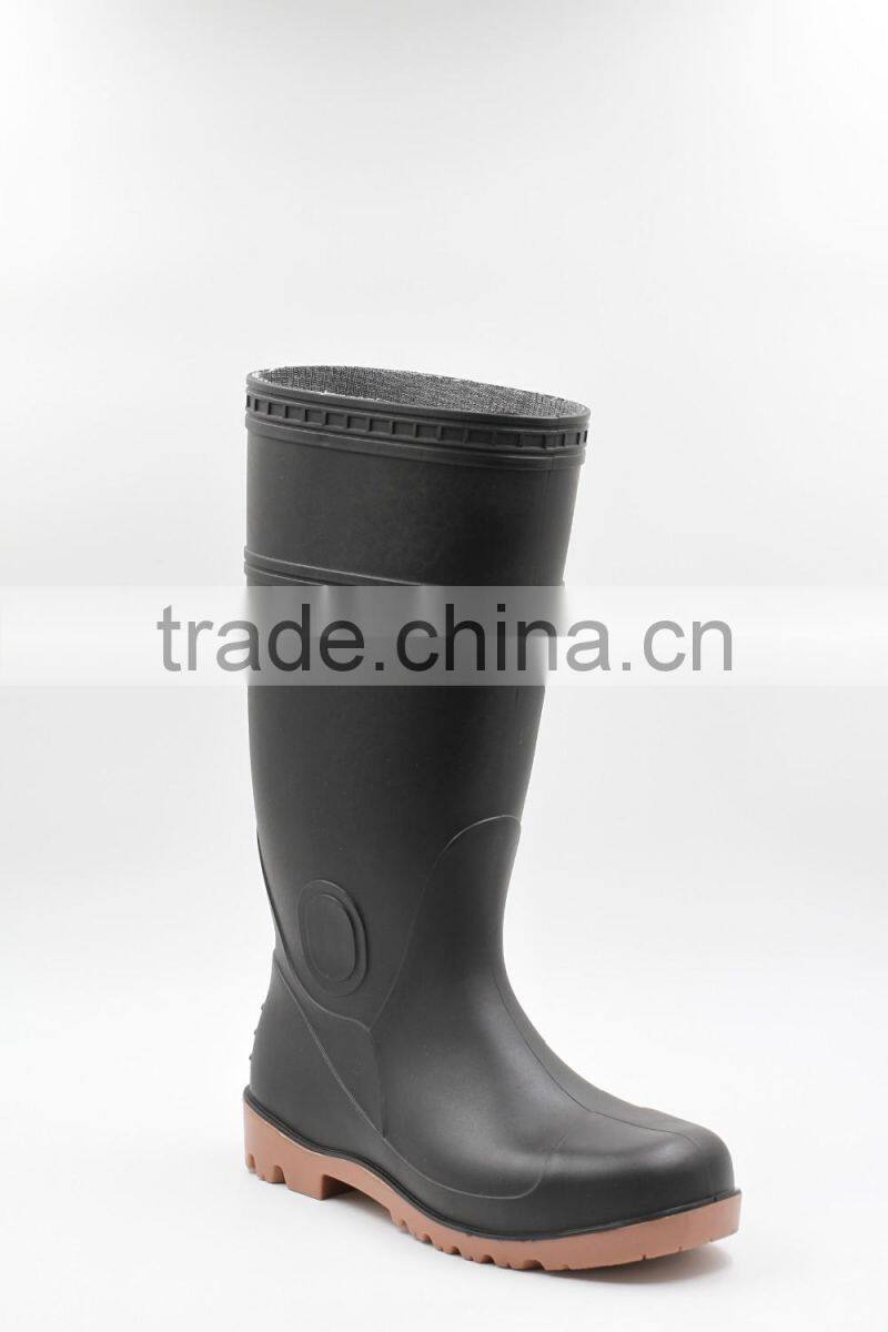 2017 popular safety boots, cheap pvc shoes,popular PVC boots,