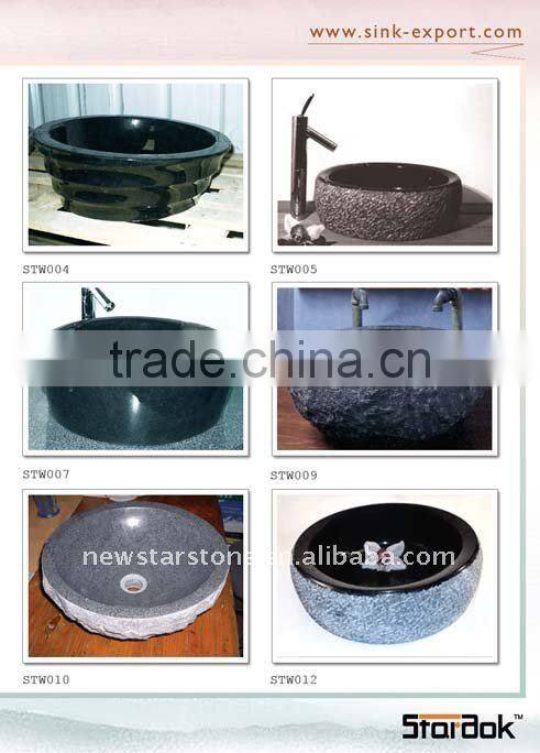 outdoor granite wash basin